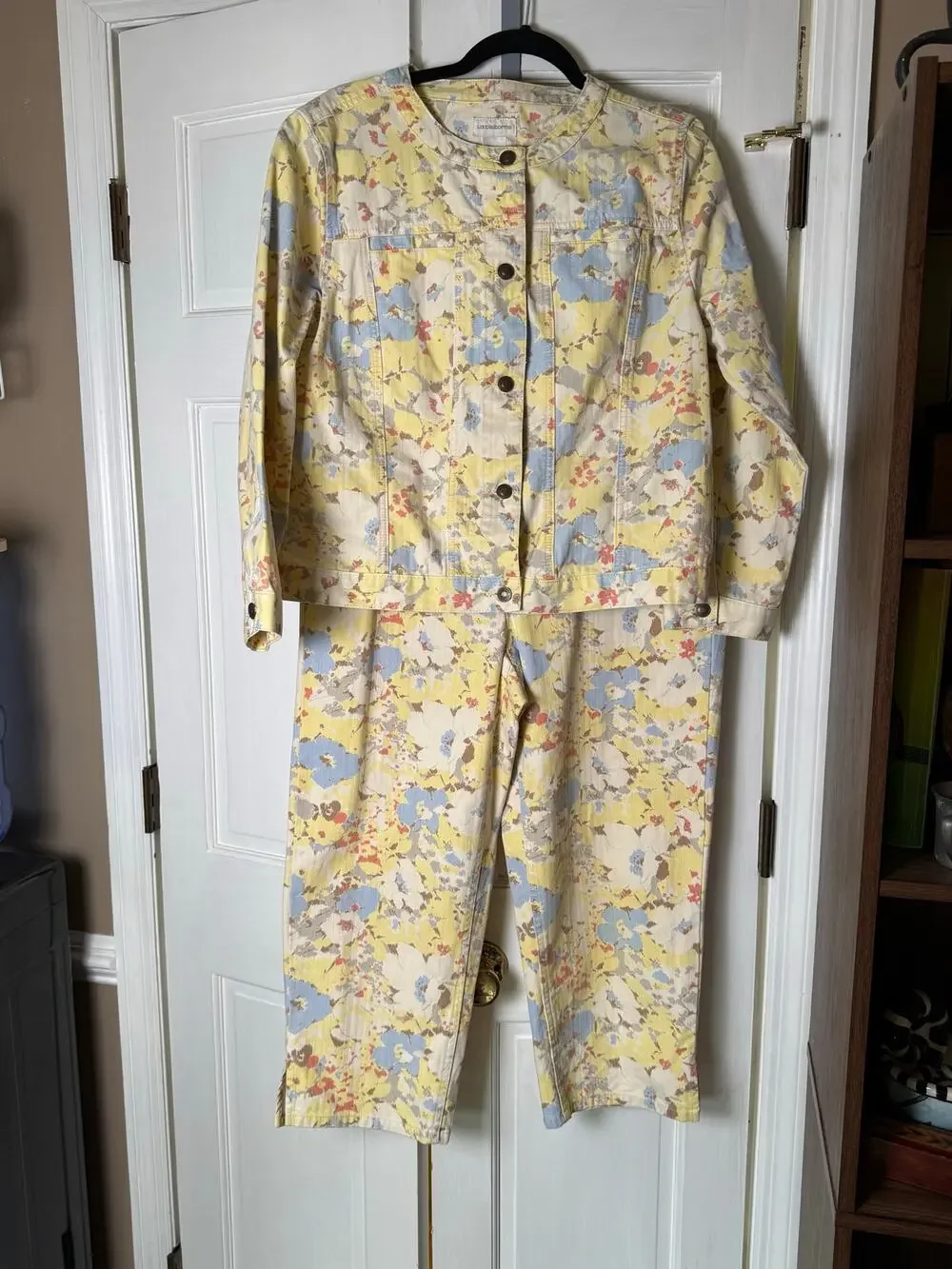 Liz Claiborne Michaela Floral Pants and Jacket L
